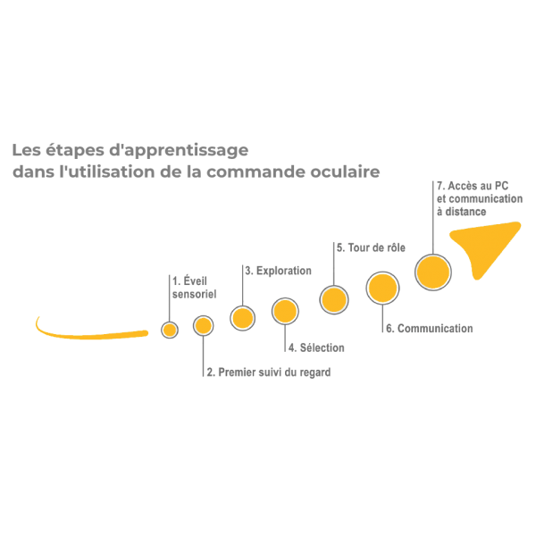 Courbe d'apprentissage - Activités d'attention visuelle
